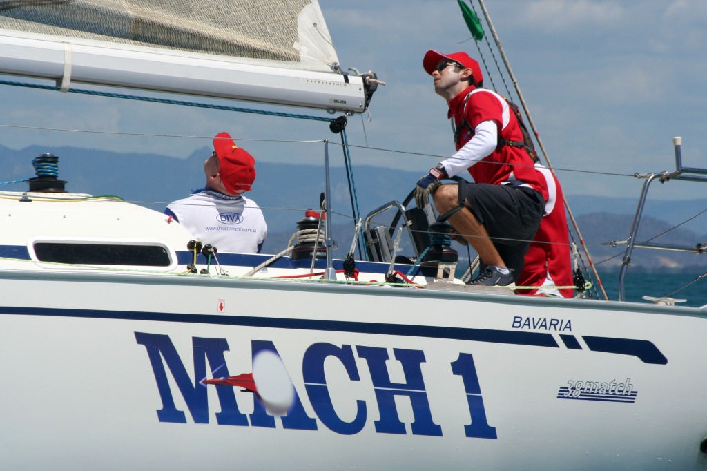 Concentration on Mach 1 - Day 2. Magnetic Island Race Week 2007 &copy; Sail-World.com /AUS http://www.sail-world.com